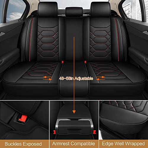 Leather Car Seat Covers Full Set