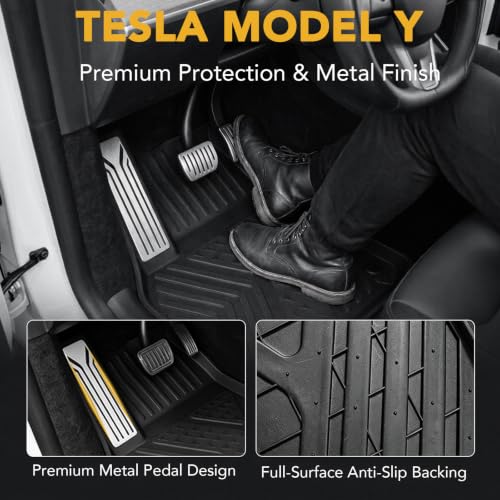 9PCS Floor Mats & Accessories for Tesla Model Y Juniper 2026