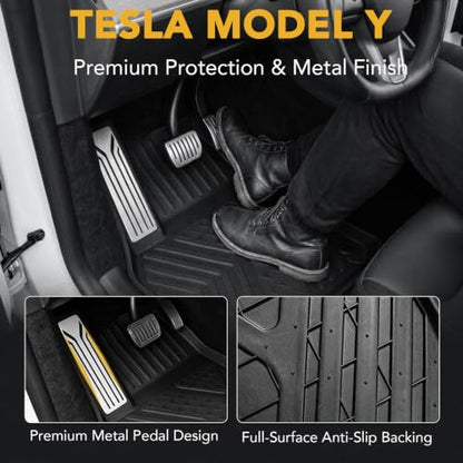9PCS Floor Mats & Accessories for Tesla Model Y Juniper 2026