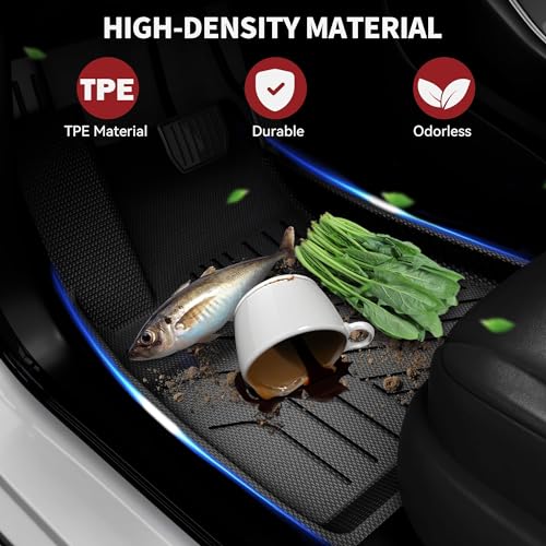 Tesla Model 3 Floor Mats Full Set Custom Fit 2020