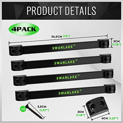 4 Piece 12" Magnetic Tool Holder Storage Organizer