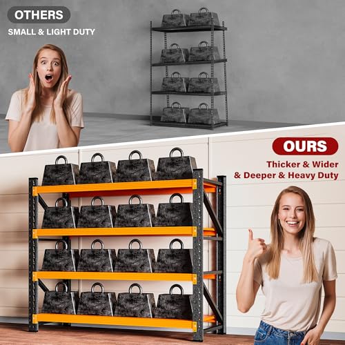 48" Wide Heavy Duty Garage Shelving Units