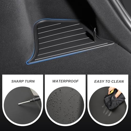 Rear Trunk Organizer Storage Box Compatible with 2025