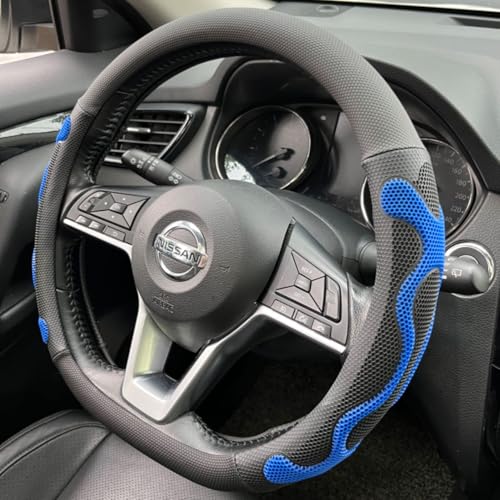 D Shaped Comfy Grip Steering Wheel Cover 14.5