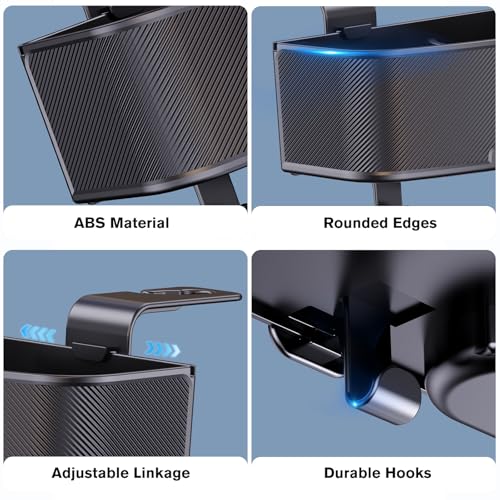 Car Headrest Cup Holder for Back Seat Organizer for Multi (2 Count)