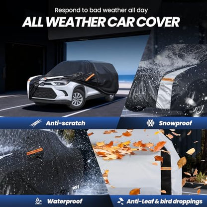 Multi Layer Car Cover Custom Fit for Toyota Grand Highlander