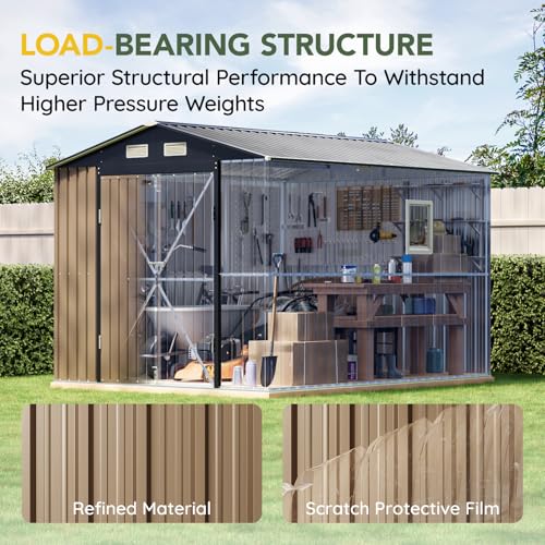Outdoor Steel Storage Shed
