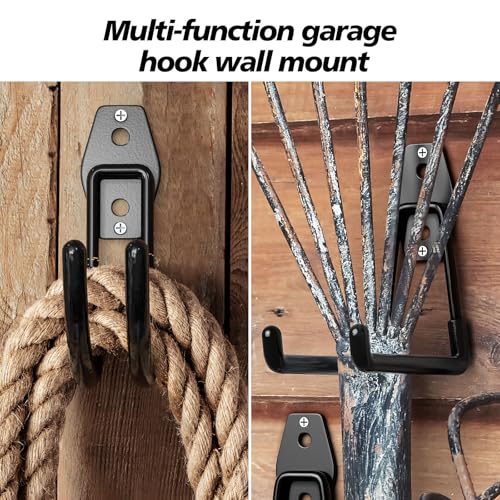 MKRUI 40 Pack Garage Hooks for Storage & Hanging Items