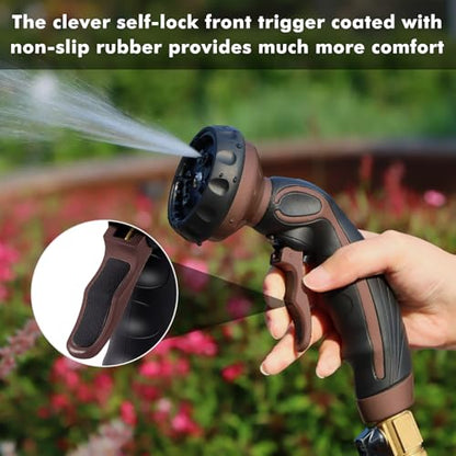 Hose Nozzle with Easy Self
