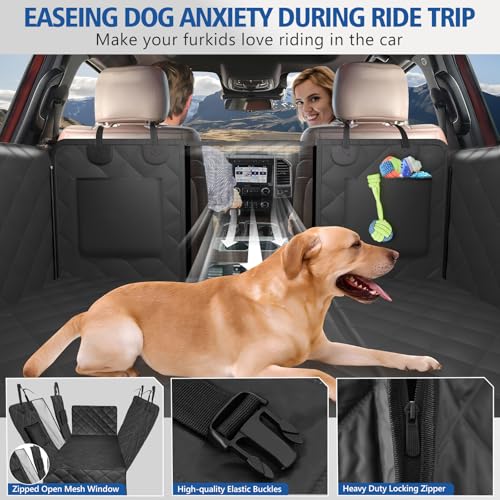 XL Hard Bottom Dog Seat Cover for Dogs for Full