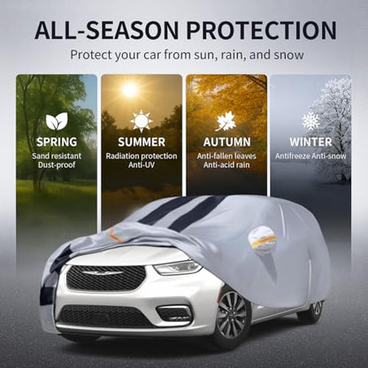 Multi Layer Car Cover Custom Fit for Chrysler Pacifica