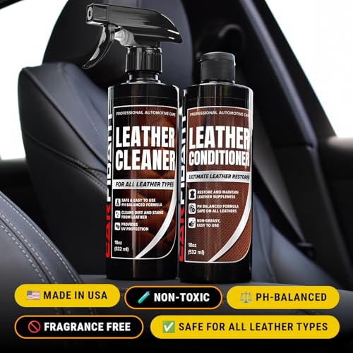 Car Leather Cleaner and Conditioner (36 Fl Oz)