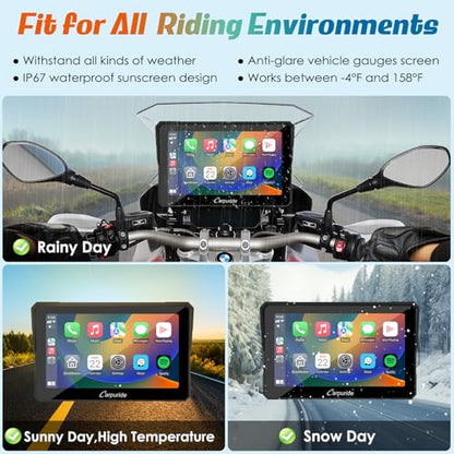 W702B 7" for BMW R1200GS R1250GS S1000XR Motorcycle