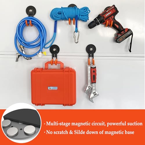 Garage Strong Magnetic Hooks (4 Count)