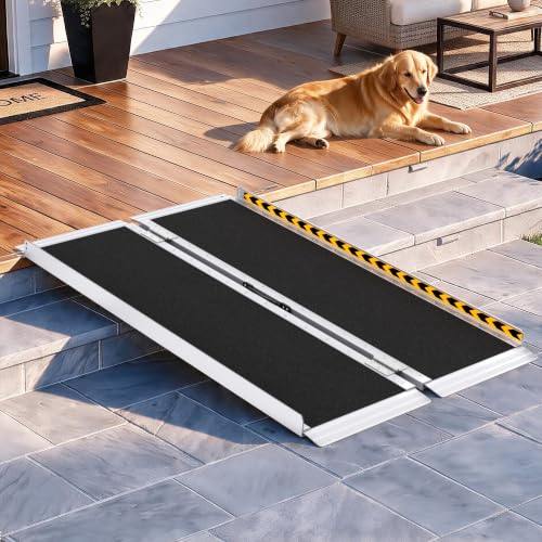 Portable Aluminum Wheelchair Ramp 4FT Non