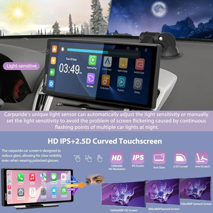 Wireless Carplay & Android Auto with Dash Cam