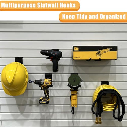 Adjustable Slatwall Hooks (4 Count)