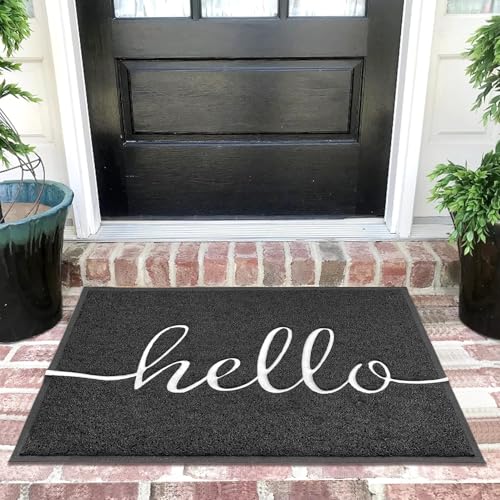 Door Mat Outside Inside Hello Doormat