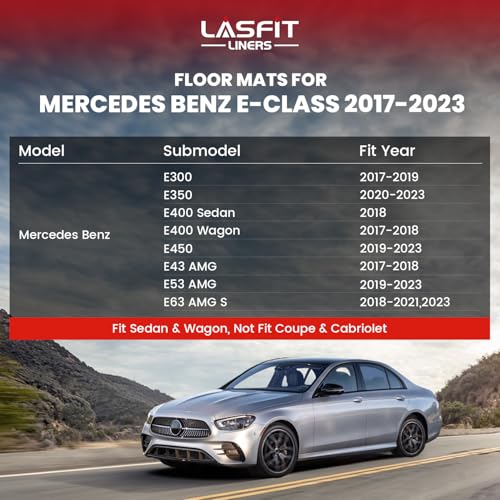 Floor Mats for Mercedes Benz E Class 2017