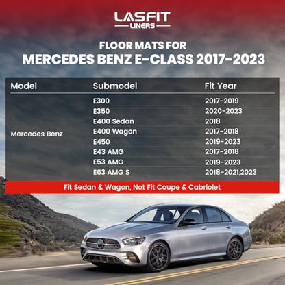 Floor Mats for Mercedes Benz E Class 2017