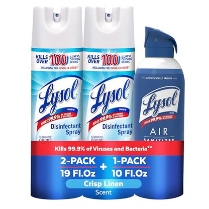 Disinfectant Spray + Air Sanitizer (3 Ounce)