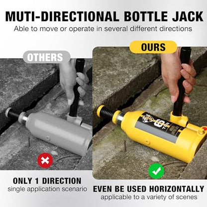 6 Ton Muti Directional Welded Bottle Jack