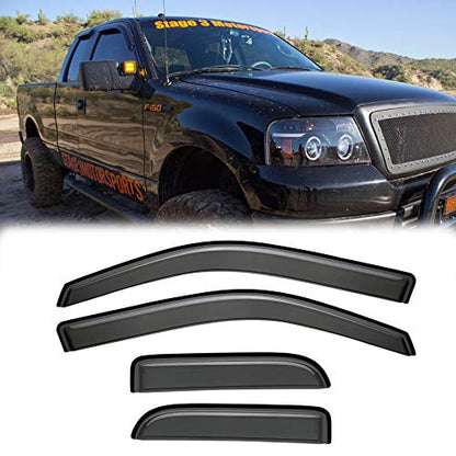 4pcs Original Window Visors for F