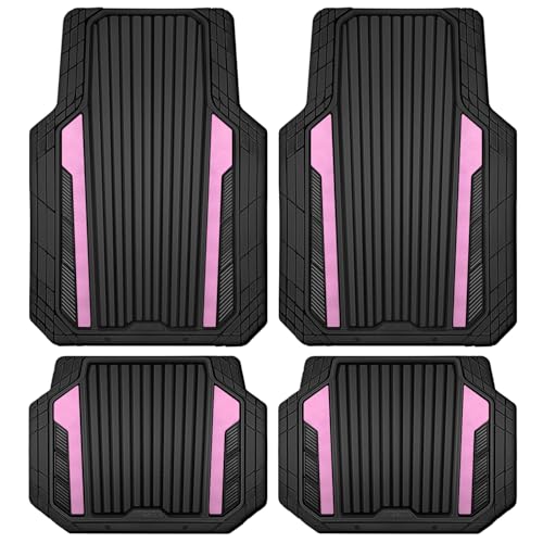 Heavy Duty Rubber Car Mats Metallic