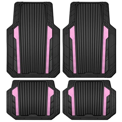Heavy Duty Rubber Car Mats Metallic
