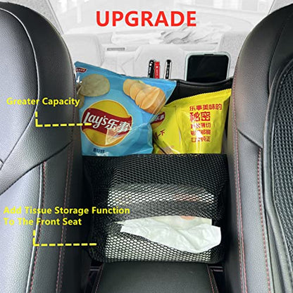 Car Suede Seat Organizer High