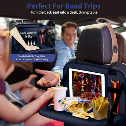 Car Backseat Organizer with Foldable Tablet Holder (42.3288 Ounce)