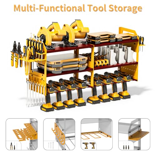 Large Power Tool Organizer Wall Mount
