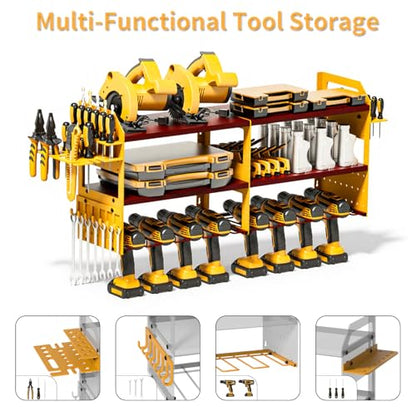 Large Power Tool Organizer Wall Mount