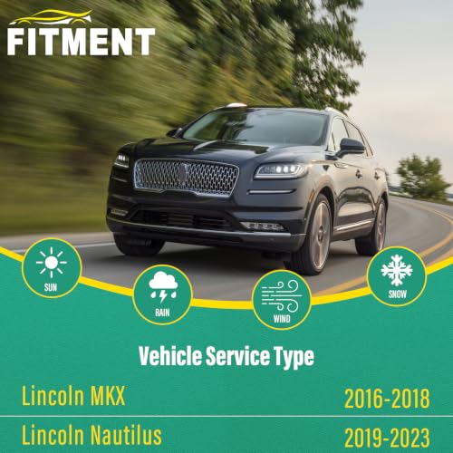 Windshield Wiper Blade Replacement for Lincoln MKX Nautilus 16