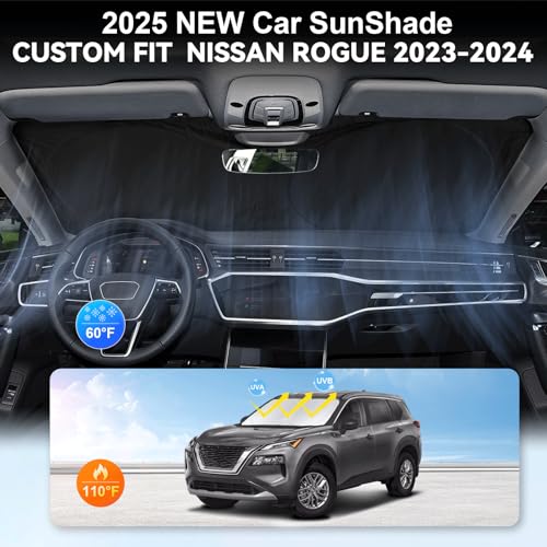 Custom Fit Rogue Windshield Sunshade for 2023