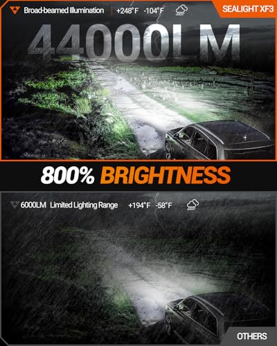 H11 LED Fog Light Bulbs (2 Count)