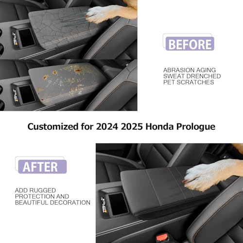 2024 2025 Prologue Center Console Cover Compatible with 2024 2025 Honda Prologue Accessories 2025 Prologue EX