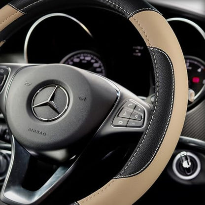 Leather Steering Wheel Cover for Ford F