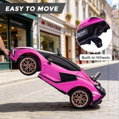 Licensed Lamborghini SIAN Kids Electric Ride On Car by TOBBI