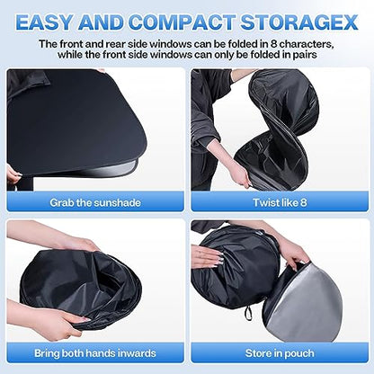 Windshield Sun Shade for Honda HR (6 Count)