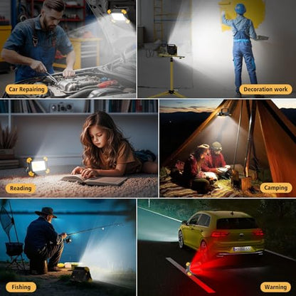 2 Pack Magnetic LED Work Lights