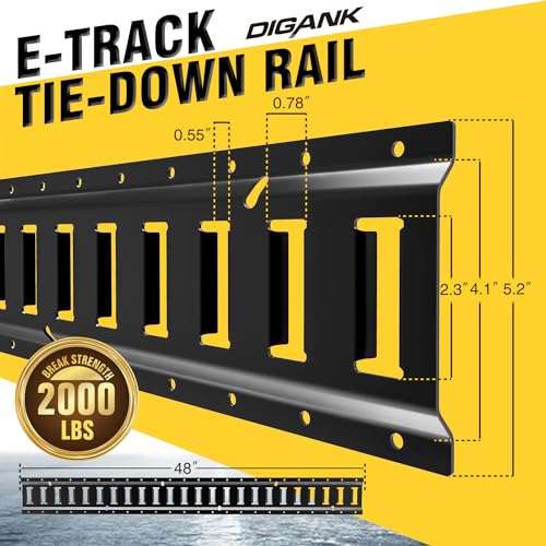 E Track 4' 2 Pack