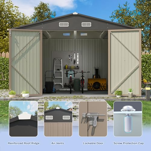 10x8 FT Outdoor Storage Shed