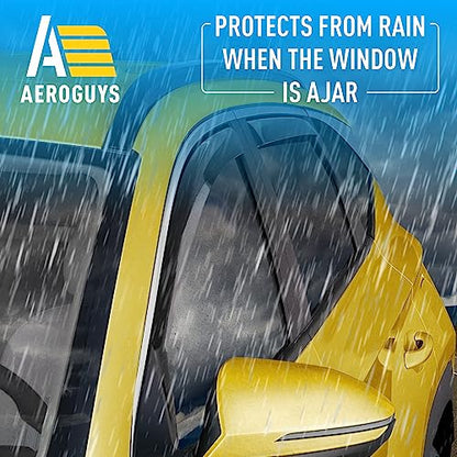 Extra Durable Window Deflectors in (4 Count)