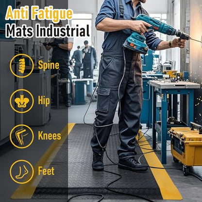 3 x 7 FT Anti Fatigue Mats Extra Thick 15