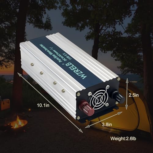 1000W Pure Sine Wave Inverter 36V DC to 110V 120V AC