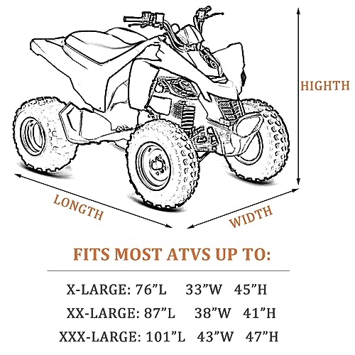 ATV Cover Waterproof Quad Bike Cover