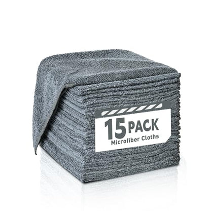 Microfiber Cleaning Cloths (15 Count)