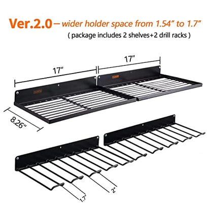 Power Tool Organizer with Charging Station (4 Count)