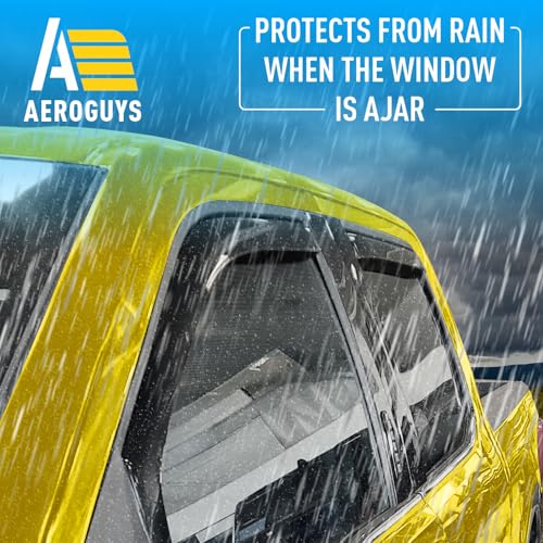 Extra Durable Window Deflectors in (4 Count)